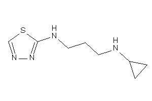 Cyclopropyl-[3-(1,3,4-thiadiazol-2-ylamino)propyl]amine