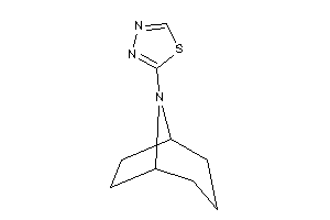 Image of 2-(8-azabicyclo[3.2.1]octan-8-yl)-1,3,4-thiadiazole