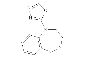 2-(2,3,4,5-tetrahydro-1,4-benzodiazepin-1-yl)-1,3,4-thiadiazole