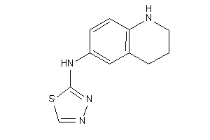 Image of 1,2,3,4-tetrahydroquinolin-6-yl(1,3,4-thiadiazol-2-yl)amine