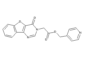 2-(4-ketobenzofuro[3,2-d]pyrimidin-3-yl)acetic Acid 4-pyridylmethyl Ester