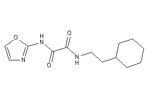 N-(2-cyclohexylethyl)-N'-oxazol-2-yl-oxamide