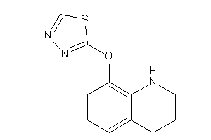 Image of 2-(1,2,3,4-tetrahydroquinolin-8-yloxy)-1,3,4-thiadiazole