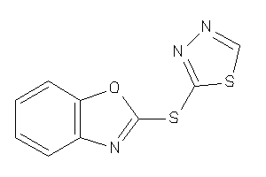 2-(1,3,4-thiadiazol-2-ylthio)-1,3-benzoxazole