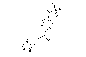 4-(1,1-diketo-1,2-thiazolidin-2-yl)benzoic Acid 1H-imidazol-2-ylmethyl Ester