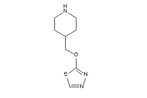 2-(4-piperidylmethoxy)-1,3,4-thiadiazole