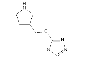 2-(pyrrolidin-3-ylmethoxy)-1,3,4-thiadiazole