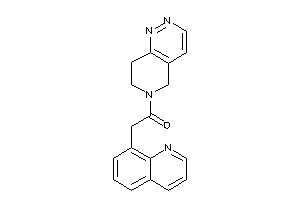 1-(7,8-dihydro-5H-pyrido[4,3-c]pyridazin-6-yl)-2-(8-quinolyl)ethanone