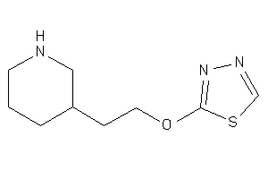 2-[2-(3-piperidyl)ethoxy]-1,3,4-thiadiazole