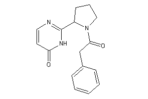 2-[1-(2-phenylacetyl)pyrrolidin-2-yl]-1H-pyrimidin-6-one