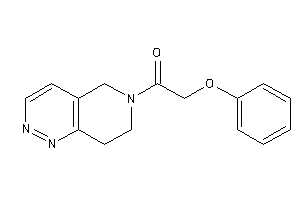 1-(7,8-dihydro-5H-pyrido[4,3-c]pyridazin-6-yl)-2-phenoxy-ethanone