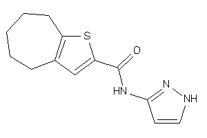 N-(1H-pyrazol-3-yl)-5,6,7,8-tetrahydro-4H-cyclohepta[b]thiophene-2-carboxamide