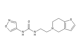 1-[2-(6,7-dihydro-4H-thieno[3,2-c]pyridin-5-yl)ethyl]-3-isoxazol-4-yl-urea