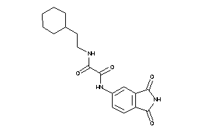 N-(2-cyclohexylethyl)-N'-(1,3-diketoisoindolin-5-yl)oxamide