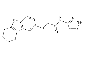 N-(1H-pyrazol-3-yl)-2-(6,7,8,9-tetrahydrodibenzofuran-2-yloxy)acetamide