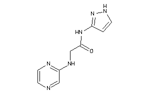 2-(pyrazin-2-ylamino)-N-(1H-pyrazol-3-yl)acetamide