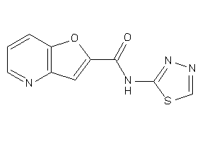 N-(1,3,4-thiadiazol-2-yl)furo[3,2-b]pyridine-2-carboxamide