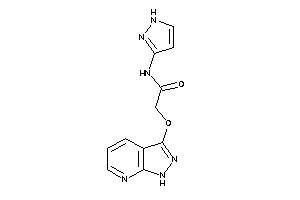 2-(1H-pyrazolo[3,4-b]pyridin-3-yloxy)-N-(1H-pyrazol-3-yl)acetamide