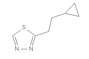 2-(2-cyclopropylethyl)-1,3,4-thiadiazole