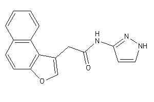 2-benzo[e]benzofuran-1-yl-N-(1H-pyrazol-3-yl)acetamide