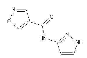 N-(1H-pyrazol-3-yl)isoxazole-4-carboxamide