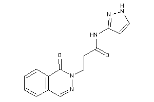 3-(1-ketophthalazin-2-yl)-N-(1H-pyrazol-3-yl)propionamide