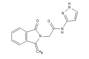 2-(1-keto-3-methylene-isoindolin-2-yl)-N-(1H-pyrazol-3-yl)acetamide