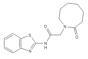N-(1,3-benzothiazol-2-yl)-2-(2-ketoazocan-1-yl)acetamide