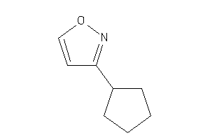 Image of 3-cyclopentylisoxazole
