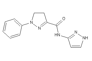 1-phenyl-N-(1H-pyrazol-3-yl)-2-pyrazoline-3-carboxamide