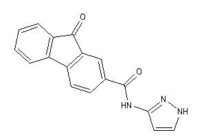 9-keto-N-(1H-pyrazol-3-yl)fluorene-2-carboxamide