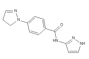 4-(2-pyrazolin-1-yl)-N-(1H-pyrazol-3-yl)benzamide