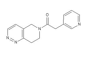 1-(7,8-dihydro-5H-pyrido[4,3-c]pyridazin-6-yl)-2-(3-pyridyl)ethanone