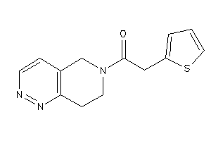 1-(7,8-dihydro-5H-pyrido[4,3-c]pyridazin-6-yl)-2-(2-thienyl)ethanone