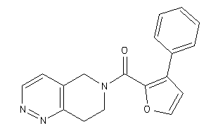 7,8-dihydro-5H-pyrido[4,3-c]pyridazin-6-yl-(3-phenyl-2-furyl)methanone