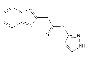 2-imidazo[1,2-a]pyridin-2-yl-N-(1H-pyrazol-3-yl)acetamide