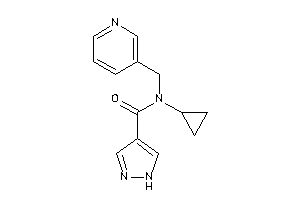 N-cyclopropyl-N-(3-pyridylmethyl)-1H-pyrazole-4-carboxamide