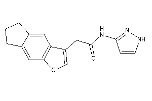 2-(6,7-dihydro-5H-cyclopenta[f]benzofuran-3-yl)-N-(1H-pyrazol-3-yl)acetamide