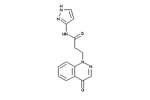 3-(4-ketocinnolin-1-yl)-N-(1H-pyrazol-3-yl)propionamide