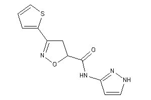 N-(1H-pyrazol-3-yl)-3-(2-thienyl)-2-isoxazoline-5-carboxamide