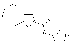 N-(1H-pyrazol-3-yl)-4,5,6,7,8,9-hexahydrocycloocta[b]thiophene-2-carboxamide