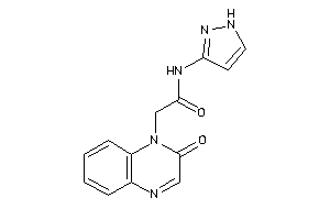 2-(2-ketoquinoxalin-1-yl)-N-(1H-pyrazol-3-yl)acetamide