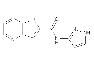 N-(1H-pyrazol-3-yl)furo[3,2-b]pyridine-2-carboxamide