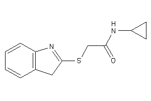 Image of N-cyclopropyl-2-(3H-indol-2-ylthio)acetamide