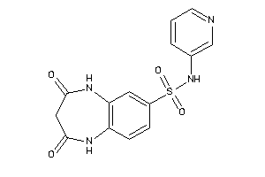 2,4-diketo-N-(3-pyridyl)-1,5-dihydro-1,5-benzodiazepine-8-sulfonamide