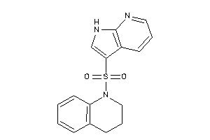 1-(1H-pyrrolo[2,3-b]pyridin-3-ylsulfonyl)-3,4-dihydro-2H-quinoline
