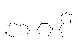 (4-imidazo[1,2-a]pyrazin-2-ylpiperidino)-isoxazol-3-yl-methanone