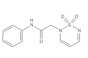 2-(1,1-diketo-1,2,6-thiadiazin-2-yl)-N-phenyl-acetamide