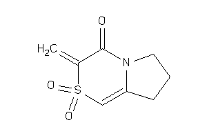 2,2-diketo-3-methylene-7,8-dihydro-6H-pyrrolo[2,1-c][1,4]thiazin-4-one
