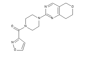 Image of [4-(7,8-dihydro-5H-pyrano[4,3-d]pyrimidin-2-yl)piperazino]-isoxazol-3-yl-methanone